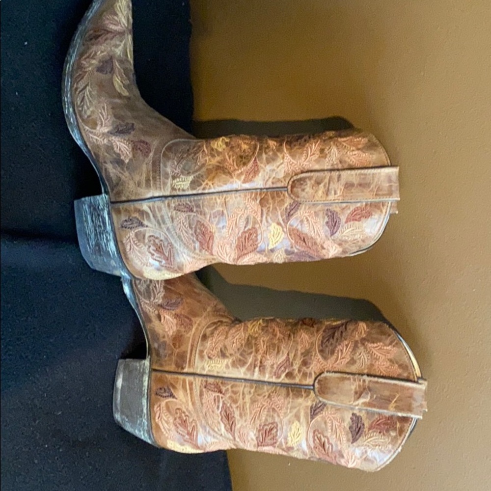 Cowboy Boots 7.5 Old Gringo Brown